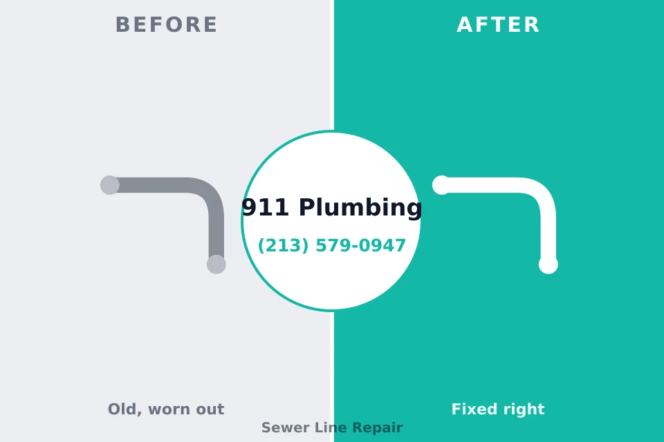 Before and after: plumbing company National Harbor, MD